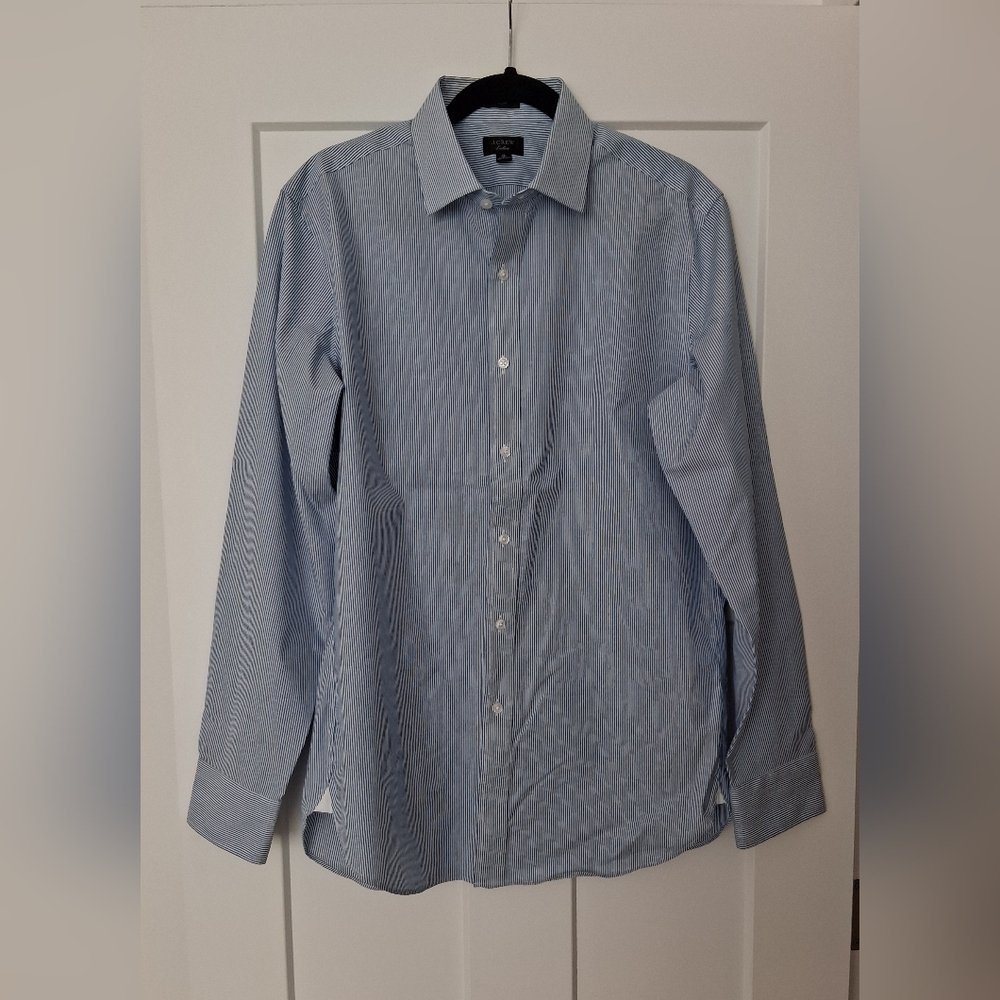 J Crew Ludlow Slim Fit Striped Dress Shirt